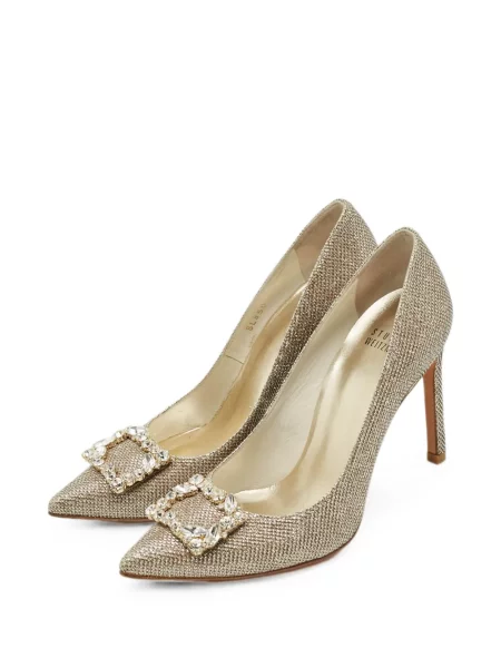 Pantofi cu toc Stuart Weitzman cu cataramă