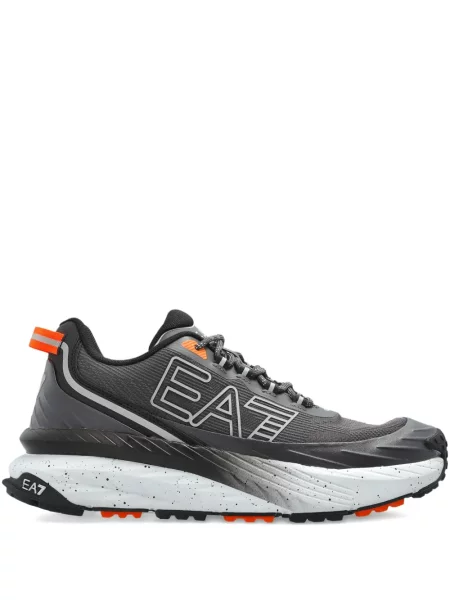 Sneakerși Ea7 Emporio Armani cu imagine gri