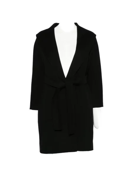 Palton Max Mara de lână negru