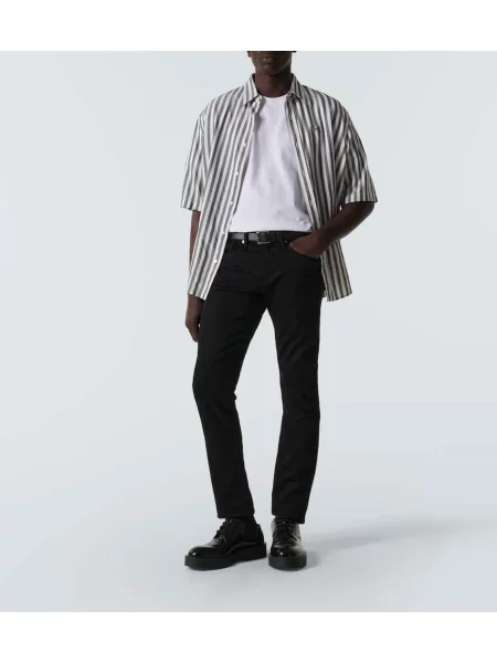 Tricou Frame din jerseu alb