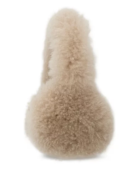 Czapka Yves Salomon z owczej skóry