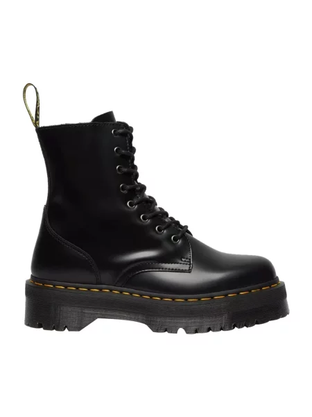 Botki Dr. Martens skórzane retro czarne