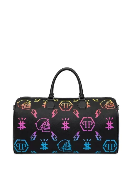 Geantă Philipp Plein din piele negru