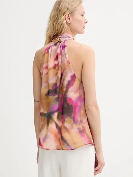 Morgan bluză OPIAL.F cu imprimeu OPIAL.F roz