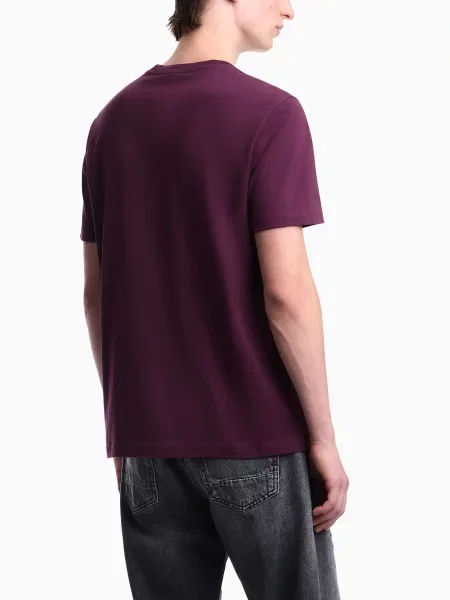 Футболка Emporio Armani фіолетовий