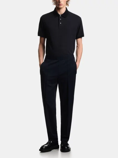 Поло Emporio Armani синее