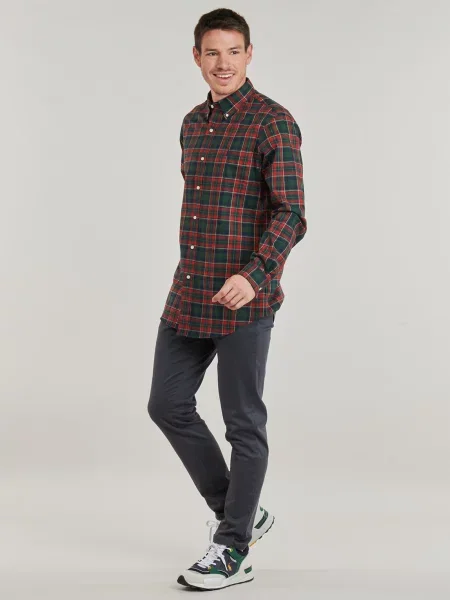 Kostkovaná keprová košile Polo Ralph Lauren