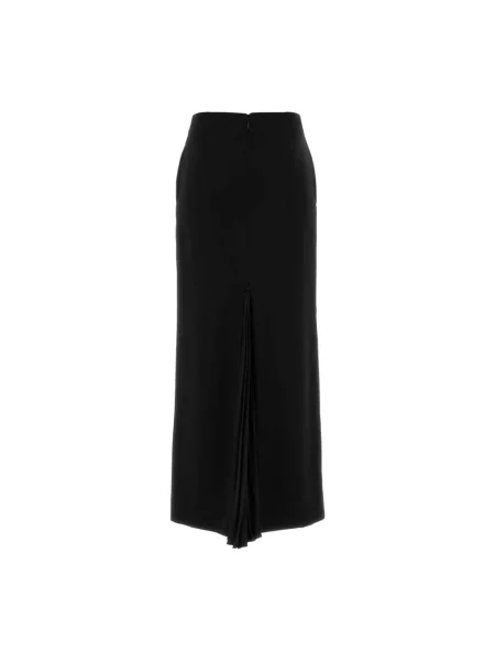 Spódnica Jil Sander wełniana czarna