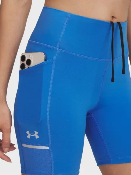 Короткие спортивные шорты Under Armour голубые
