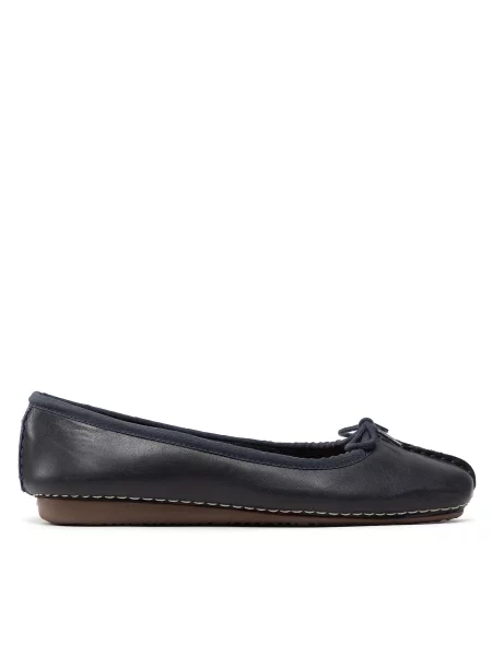 Балетки Clarks синие