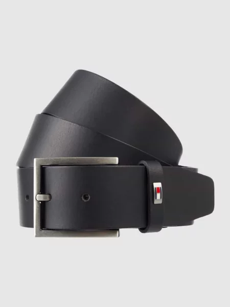 Ze skóry Tommy Hilfiger czarny
