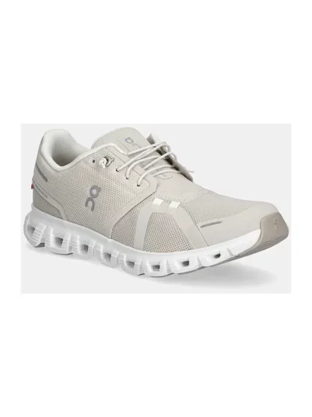 On Sneakersy Cloud 6 beige beżowe
