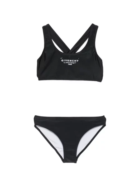 Bikini dziecięce Givenchy czarne