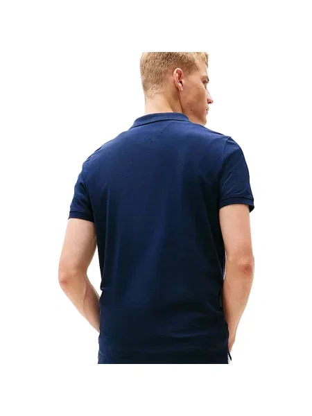 Polo Tommy Jeans albastru