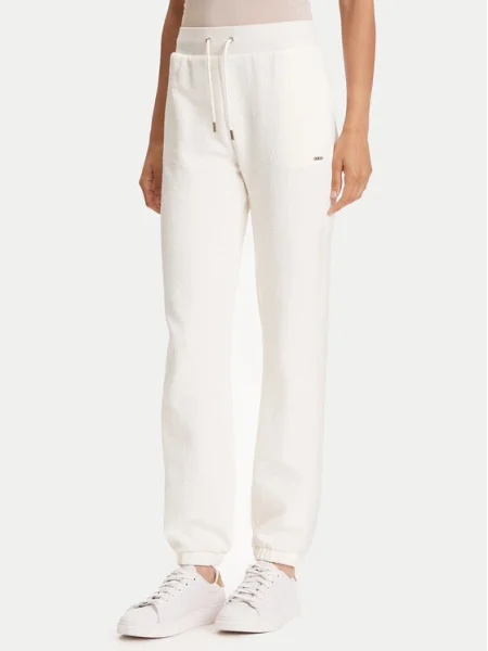 Guess Pantaloni trening Écru