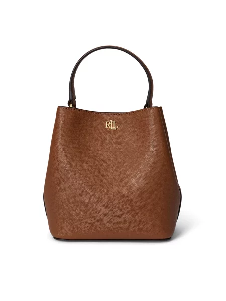 Ročna torba LAUREN RALPH LAUREN rjava