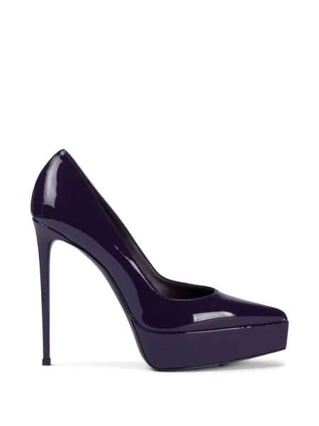 Pantofi cu toc Le Silla cu platformă violet