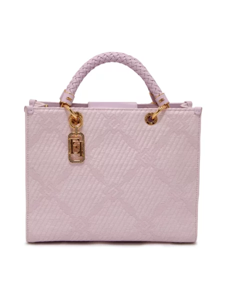 Shopperka Elisabetta Franchi fioletowa
