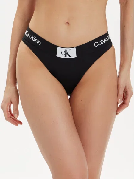 Calvin Klein Swimwear Dół od bikini czarny