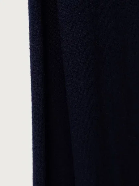 United Colors of Benetton šal z dodatkom volne modra