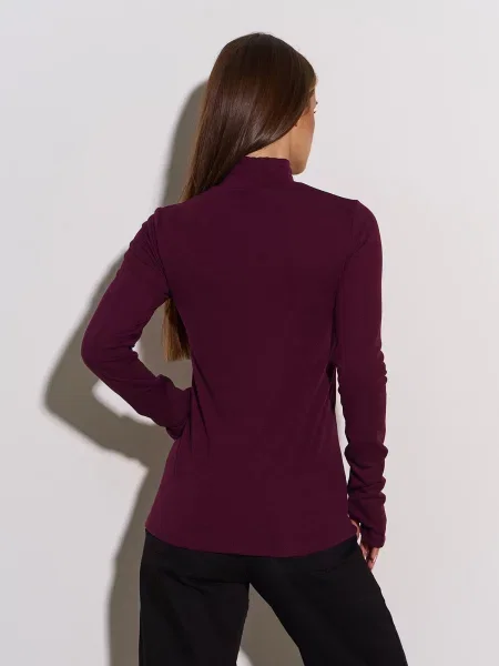 Лонгслів ISSA Plus бордовий