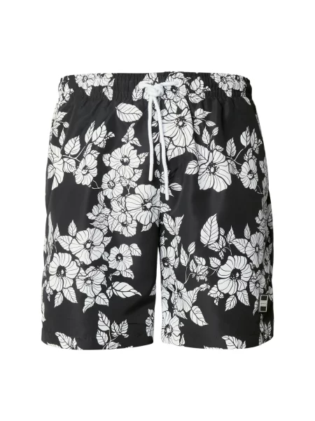 Urban Classics Șorturi de baie negru alb