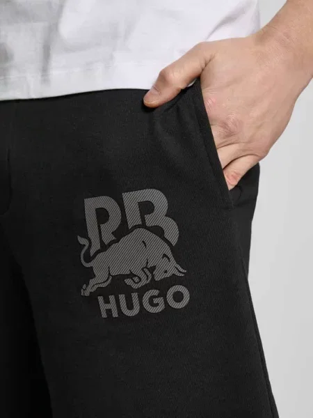 Bluza Hugo z nadrukiem czarna