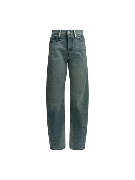Szerokie jeansy Alexander Wang niebieskie