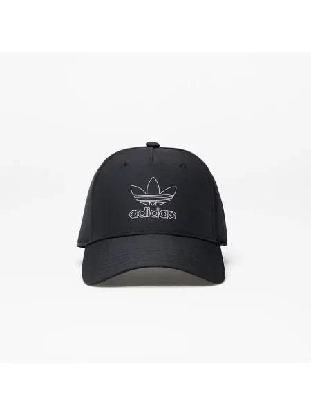 Шапка с козирки Adidas Originals с принт черно