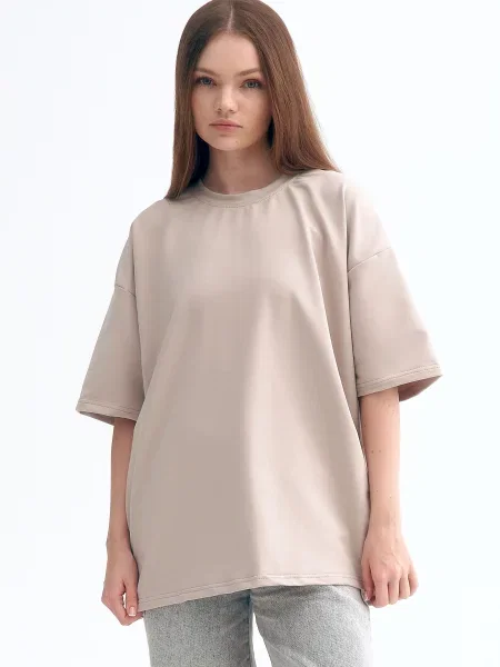 Футболка Estro бавовна/віскоза сірий