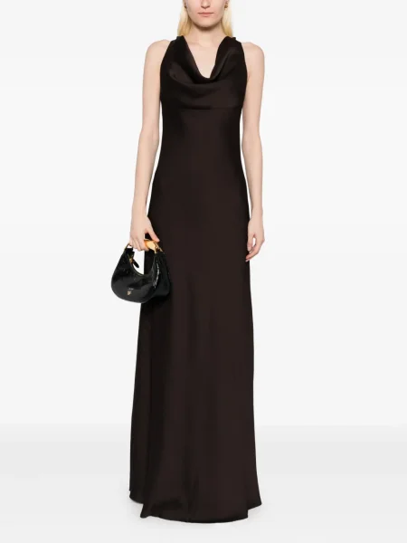 Rochie Amsale de costum maro