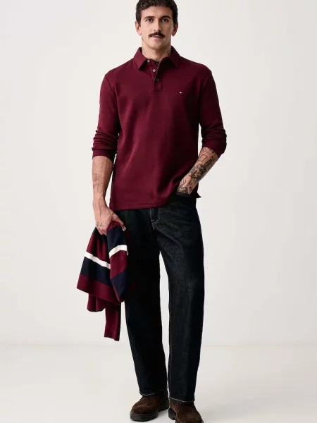 Tricou cu mânecă lungă Tommy Hilfiger