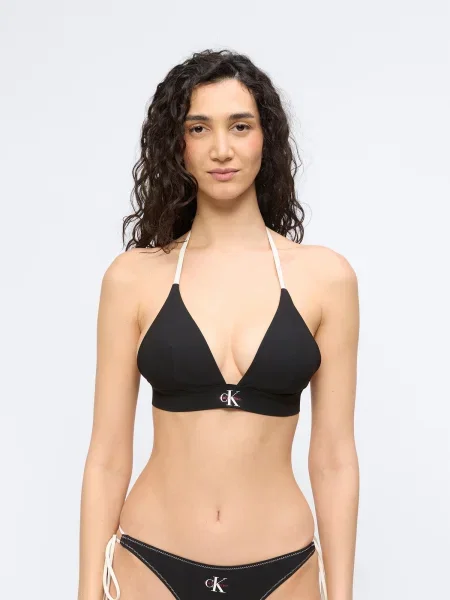 Top Calvin Klein Swimwear čierna