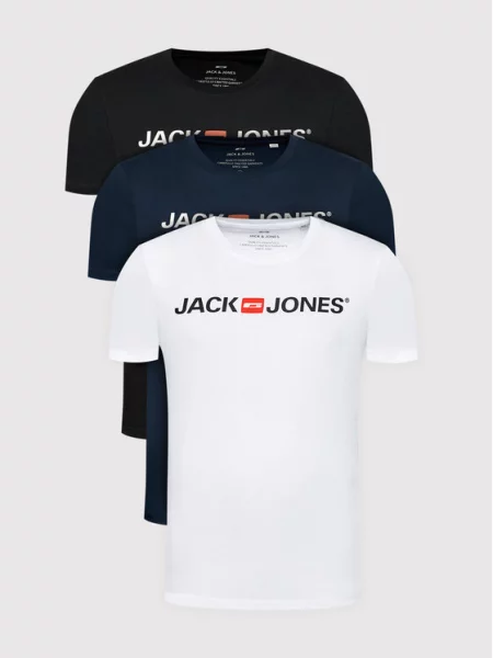 Jack & Jones Póló szett Corp Logo Színes
