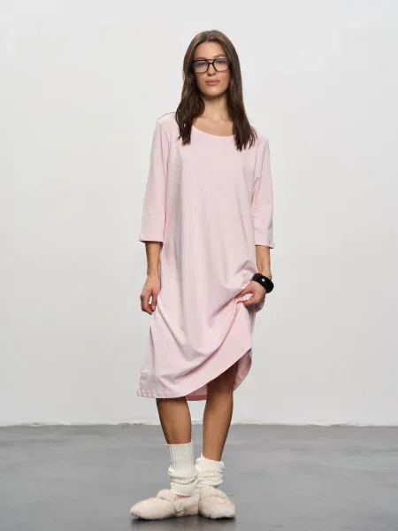 Нічна сорочка Роза рожевий