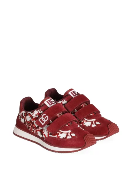 Sneakersy dziecięce Dolce And Gabbana czerwone