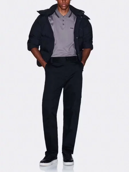 Поло Armani Exchange серое