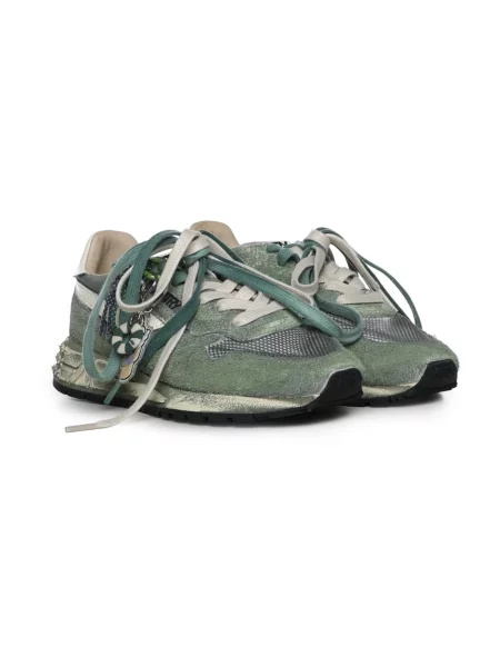 Sneakersy Autry skórzane zielone