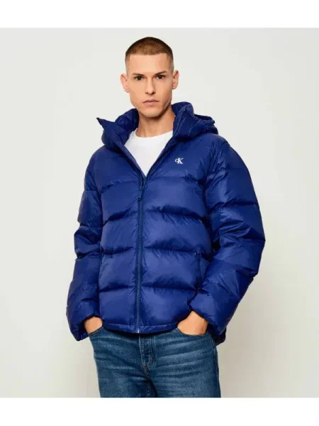 Calvin Klein Jeans Steppelt kabát | regular fit kék