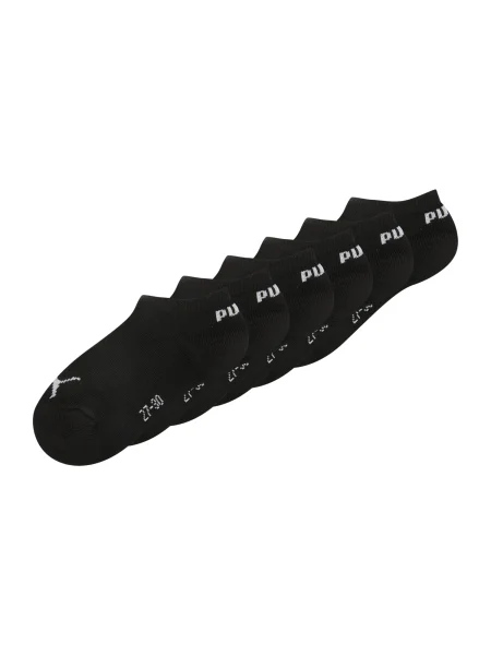 PUMA Șosete negru alb