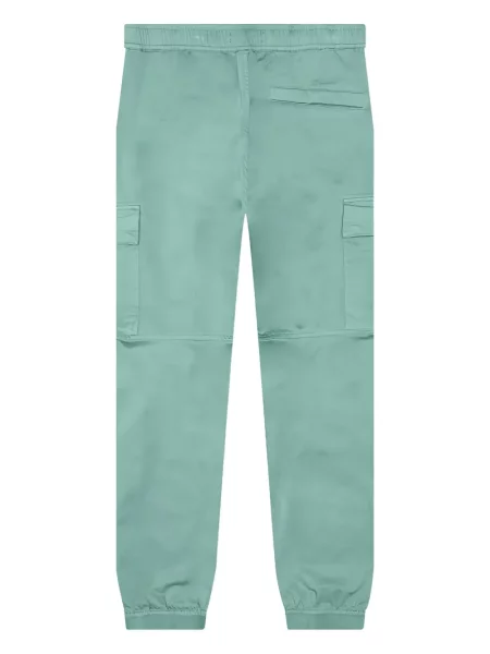 Pantaloni cargo Stone Island cu strasuri verde