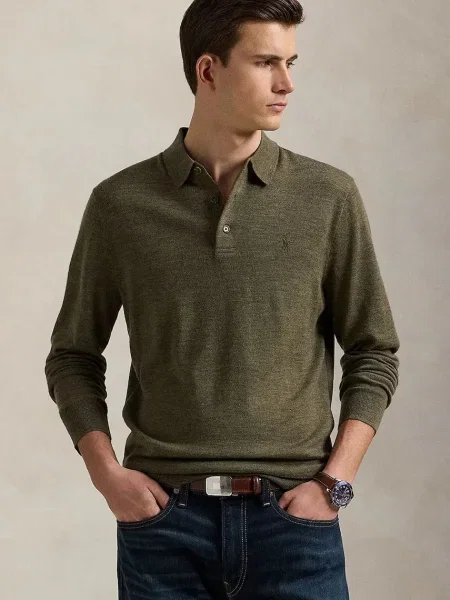 Пуловер Polo Ralph Lauren зелено