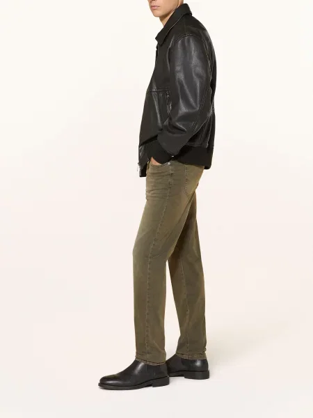 Strokesman's Jeansy Slim Fit gruen zielone