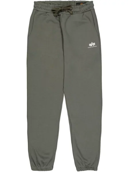 ALPHA INDUSTRIES Pantaloni oliv alb