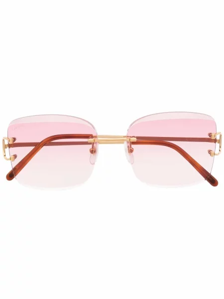 Ochelari de soare Cartier Eyewear cu gradient auriu