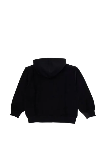 Hoodie Mm6 Maison Margiela μαύρο