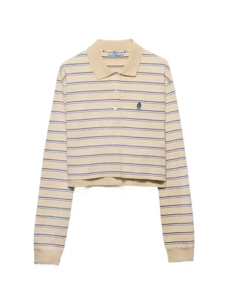 Tricou polo Prada cu dungi