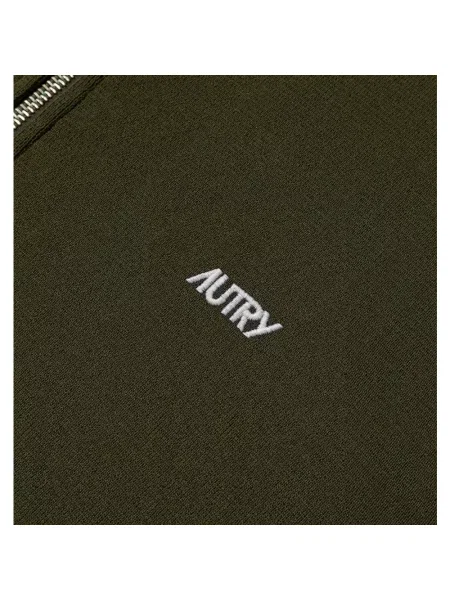Dzianinowy sweter Autry zielony