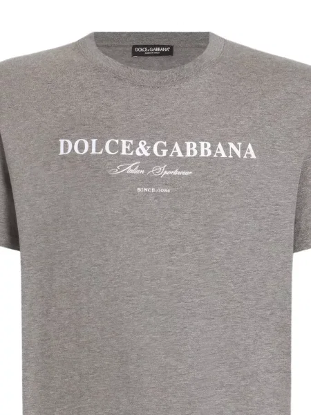 Μπλούζα Dolce & Gabbana γκρι