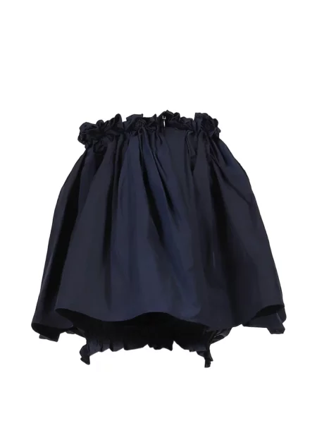 Fusta mini Shushu/tong cu model floral albastru